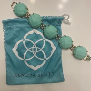 Kendra Scott Cassie in mint/gold